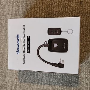 Outdoor Remote Control Outlet